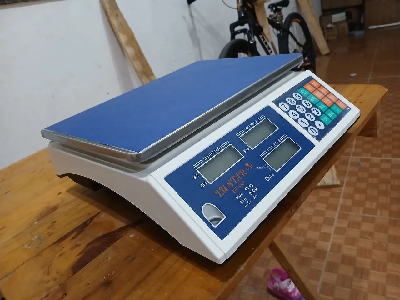 Balança digital recarregável- novas entrega grátis  - Foto 5