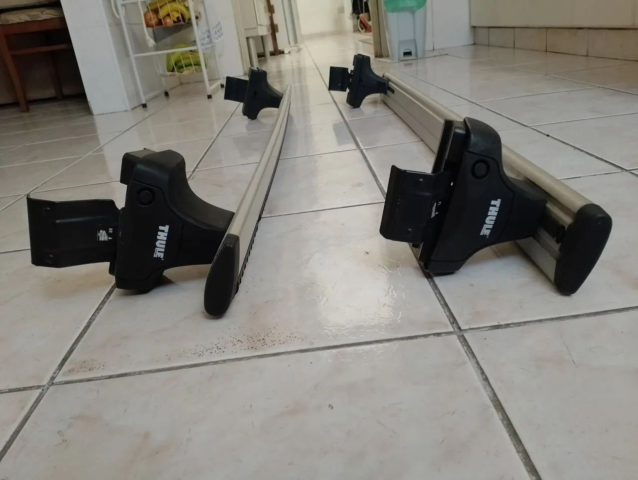 Rack de teto Thule - Nissan Tiida  - Foto 3