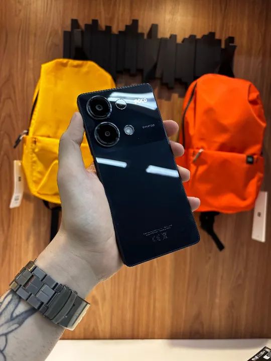 Smartphone Xiaomi Poco M6 Pro 4g- 256gb/ lacrado, somos loja fisica!