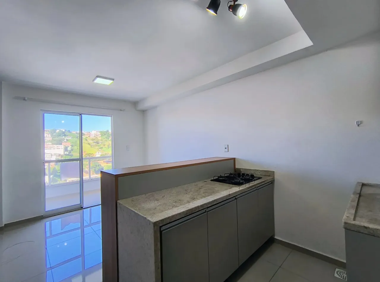 Quarto e sala planejado, com varanda gourmet e vaga para locação