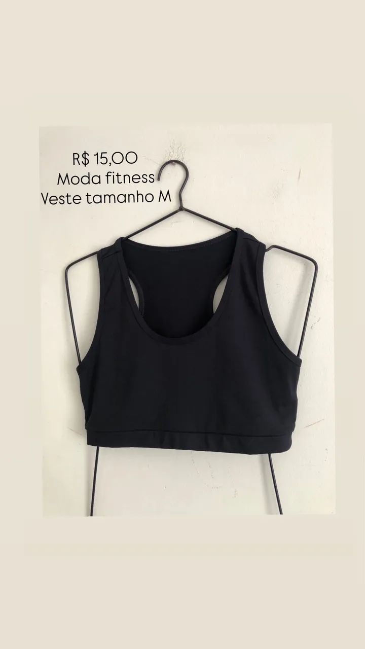 Moda fitness: Top Tamanho M - Foto 2