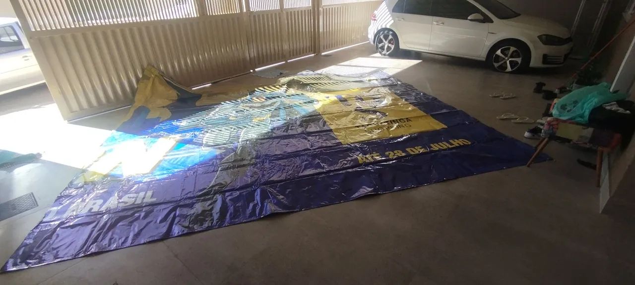 Lonas de náilon retiradas de outdoor pra tanque de peixe coberturas Leia a descrição  - Foto 3