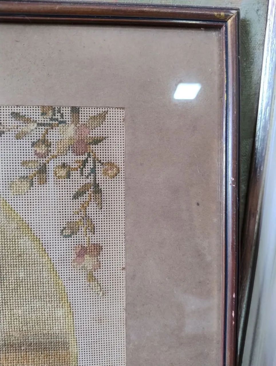 Lembrança de comunhão quadro Petit Point  - Foto 5