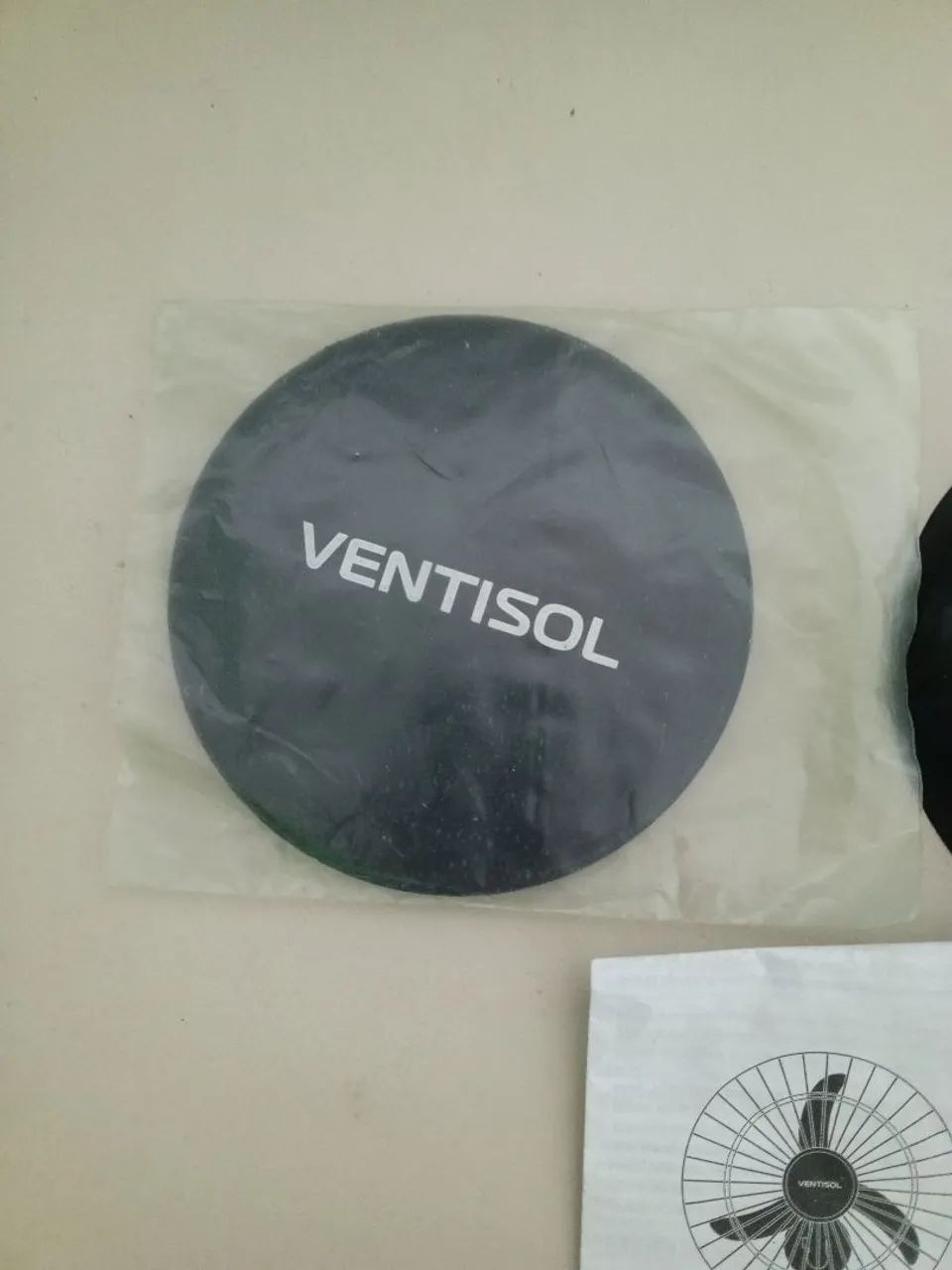 Acabamento do ventilador ventisol de parede 50cm  - Foto 3