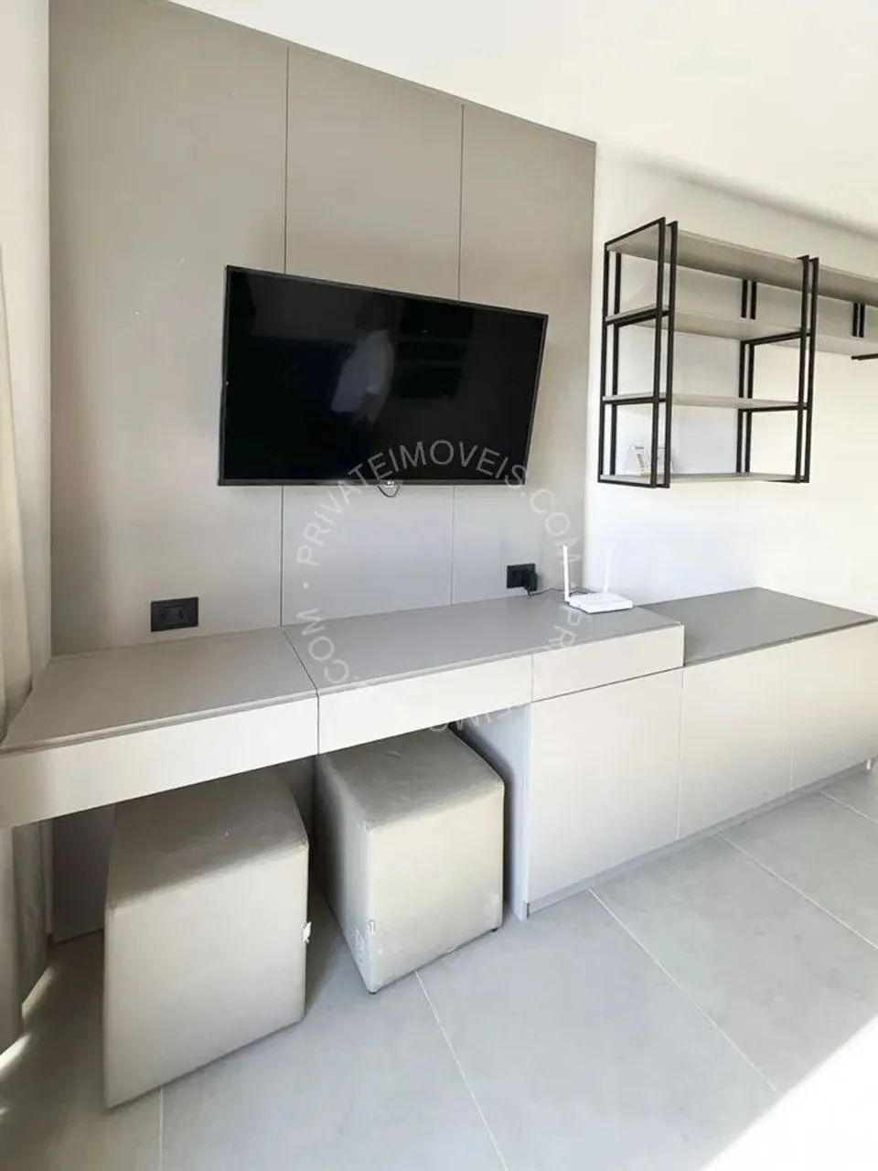 Apartamento Studio mobiliado para alugar no Petrópolis com 1 quarto - Foto 2