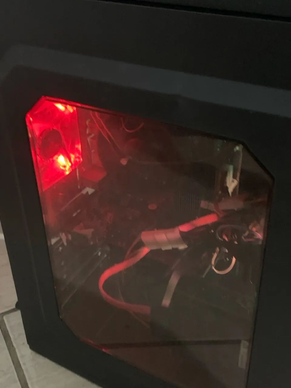Computador PC Gamer com LED Vermelho - Foto 5