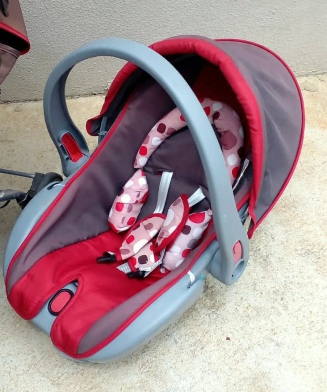 Carrinho e bebê conforto Cosco - Foto 6