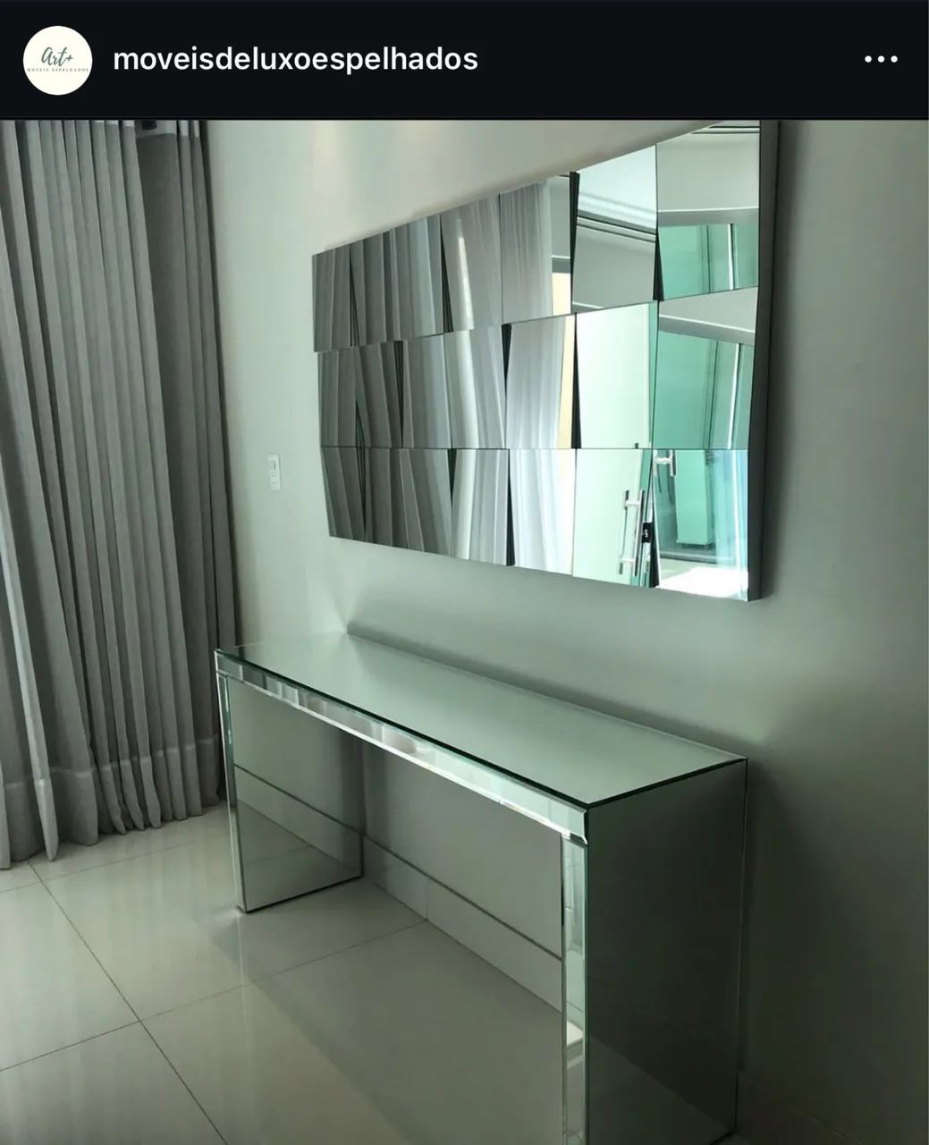 Aparador Espelhado64850628757250120