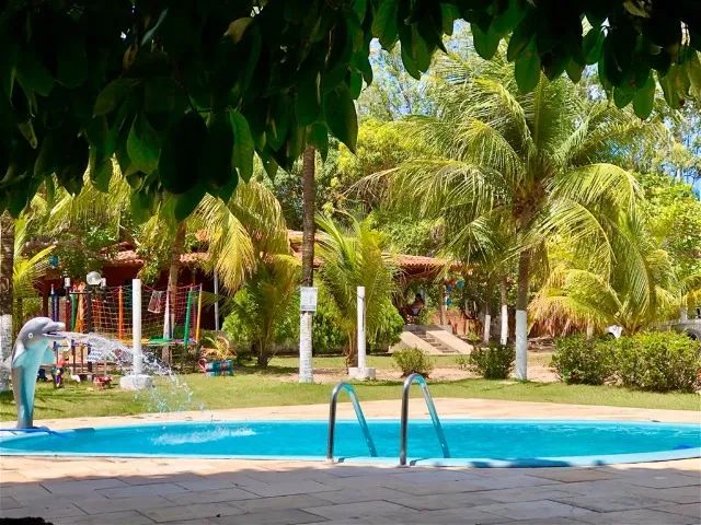 Chácara arborizada e ventilada para temporada