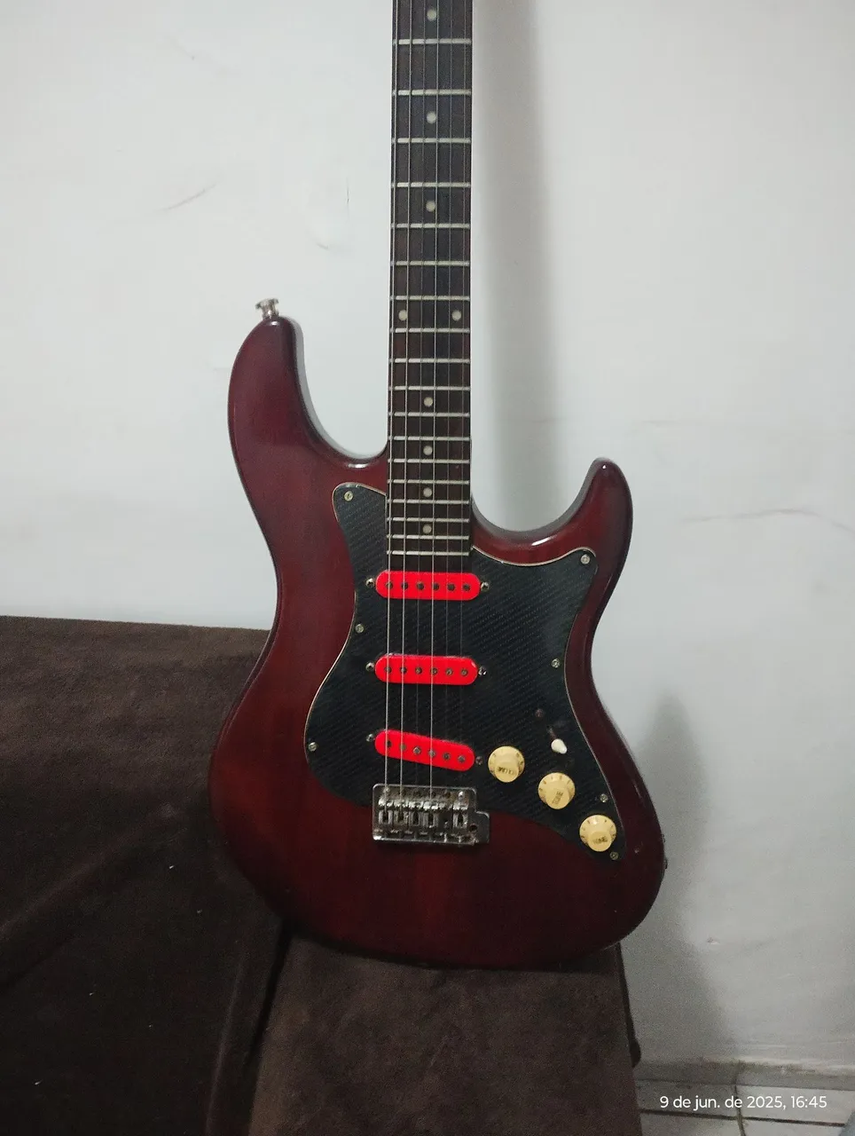 Guitarra Elétrica Strindberg Vermelha !!- Ótimo estado!