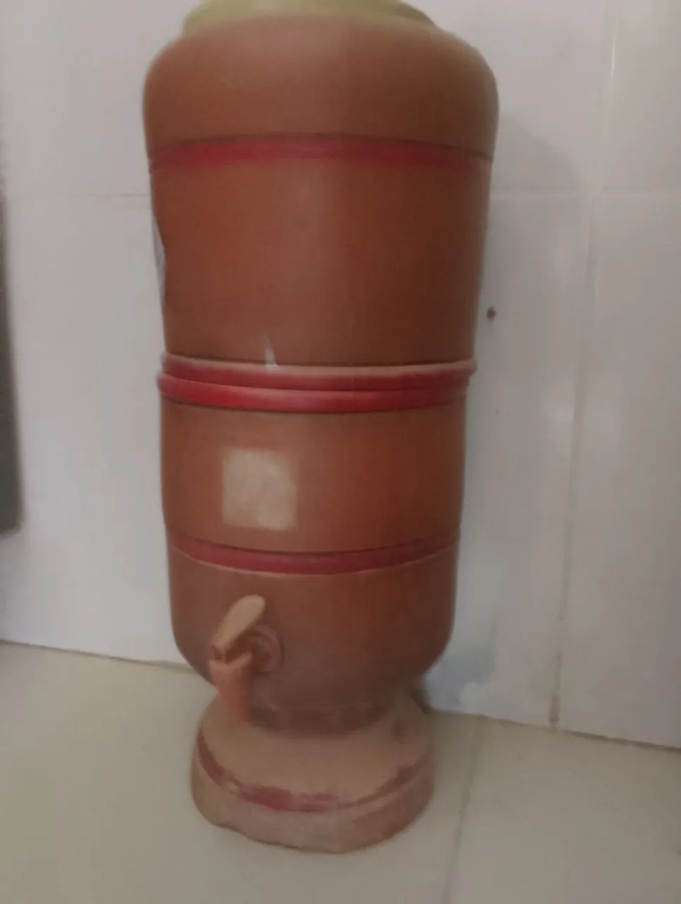Filtro de barro tradicional