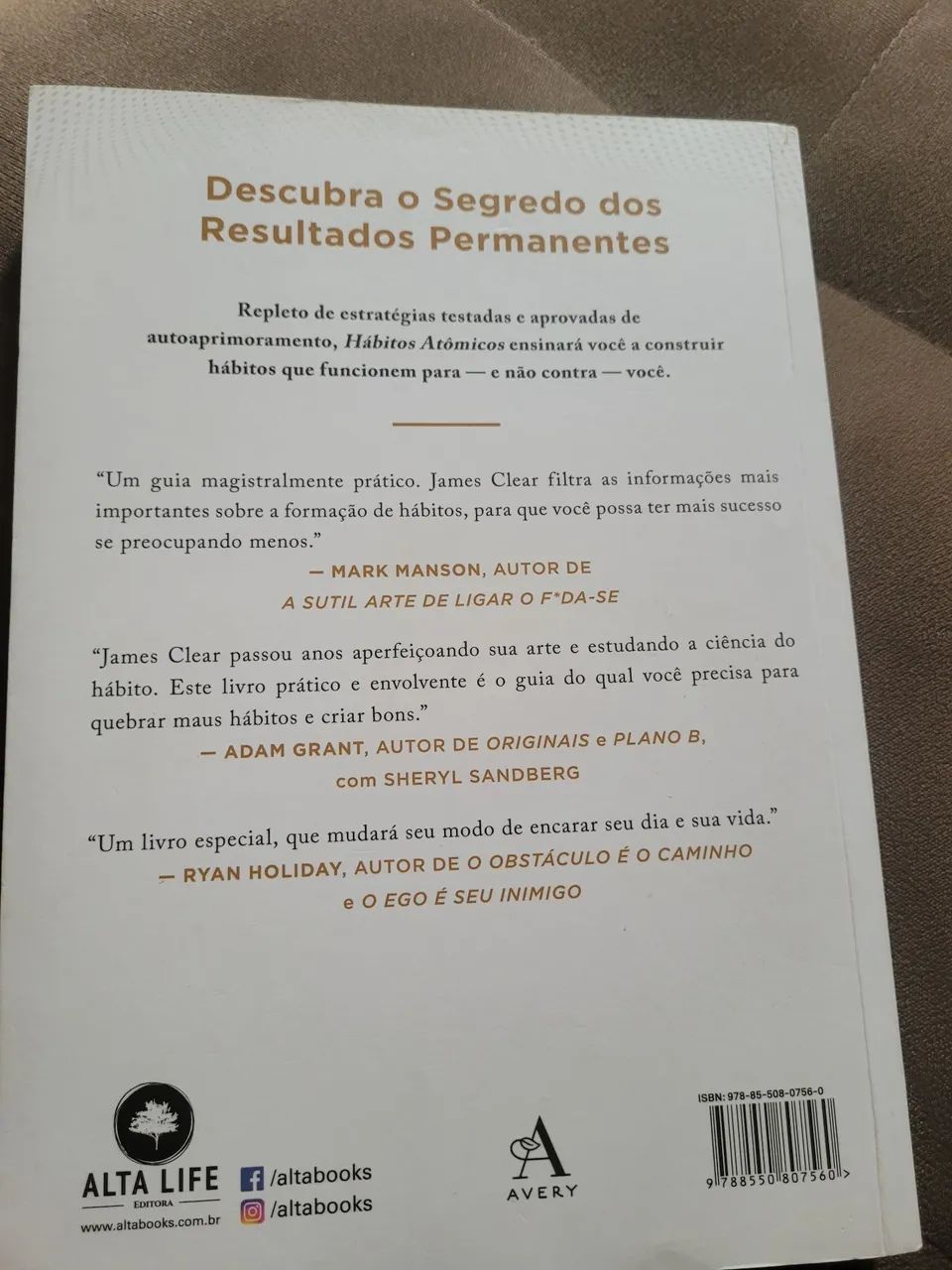 Livro Hábitos atômicos  - Foto 2