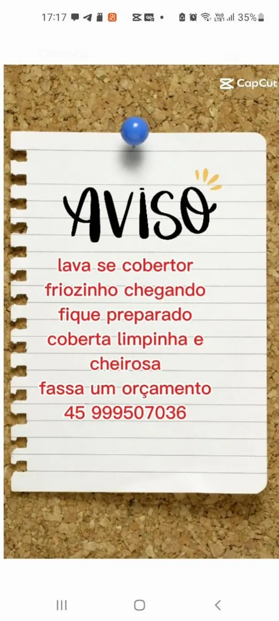 AVISO: Friozinho chegando, prepare-se!