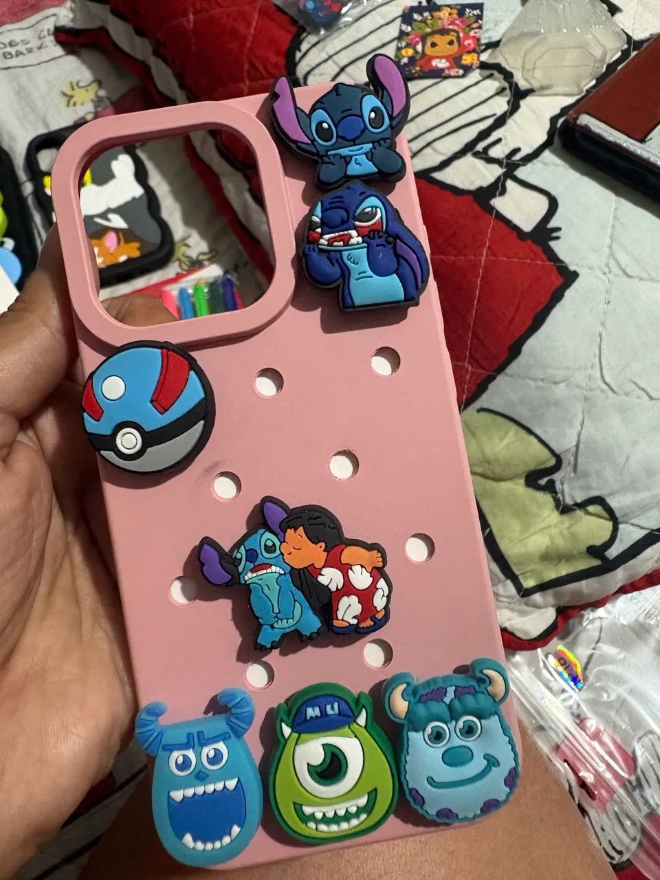 Pins pingente jibytz para capa de celular
