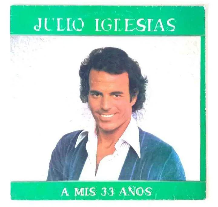 Disco de Vinil Julio Iglesias - A Mis 33 Años, 1989