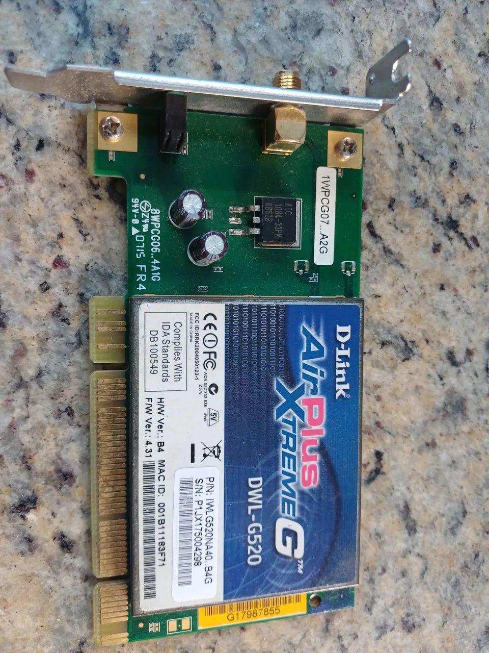 placa wifi dwl-G520 para computador