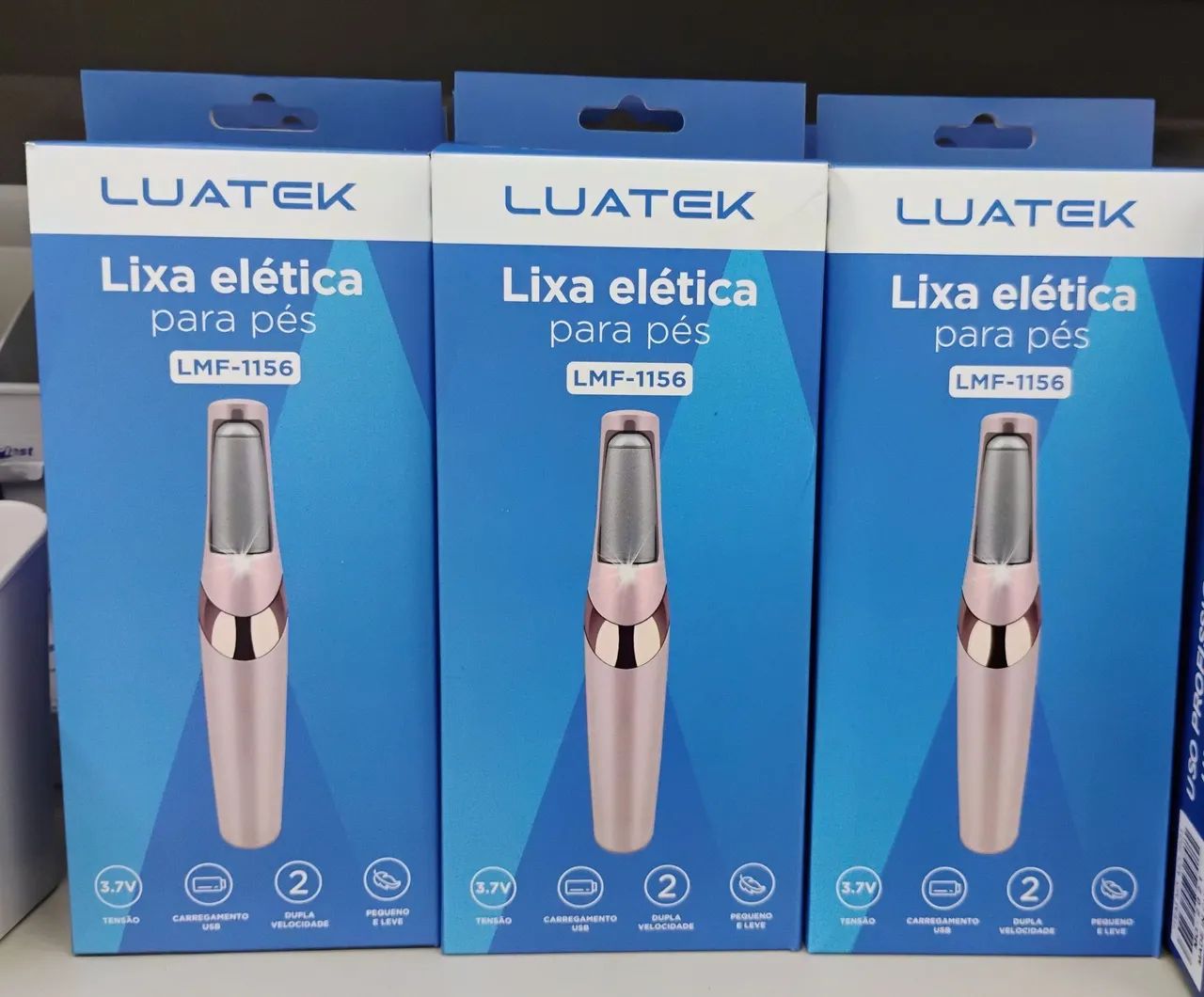 Lixa Elétrica para Pés Luatek LMF-1156