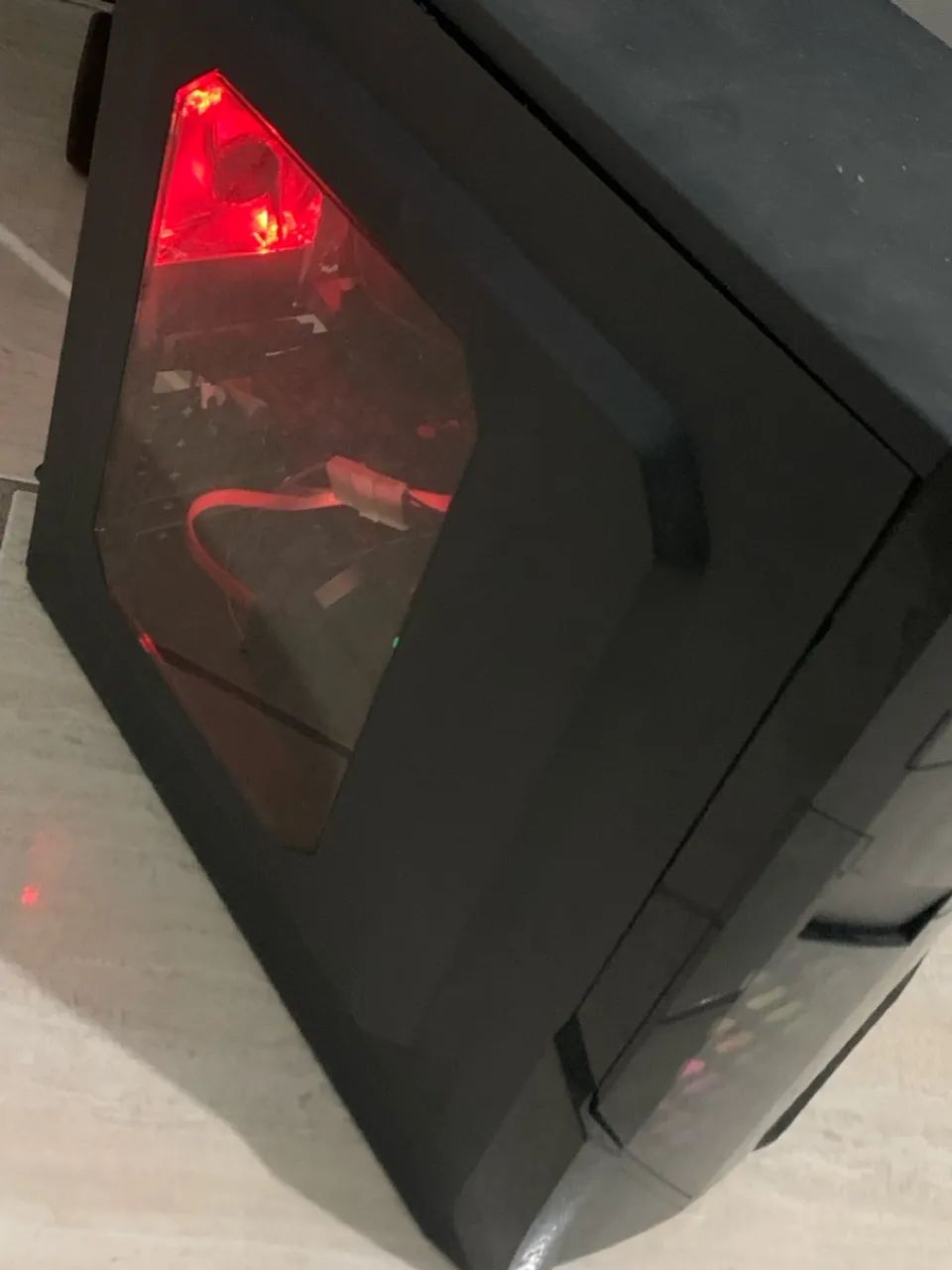 Computador PC Gamer com LED Vermelho - Foto 4