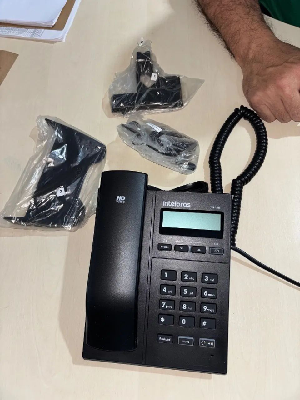 Telefone Intelbras Tip 120/ 125 novo - Foto 5