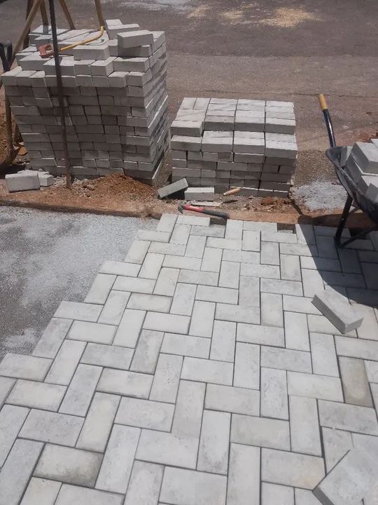 Blocos de Concreto para Pavimentação de jardim  - Foto 2