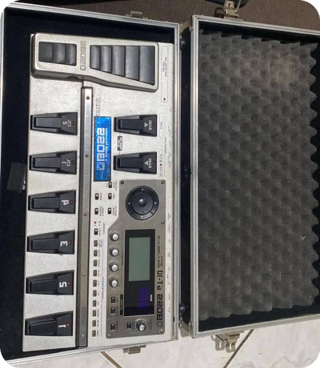 Pedaleira Gt10 em excelente estado com Hard Case  - Foto 2
