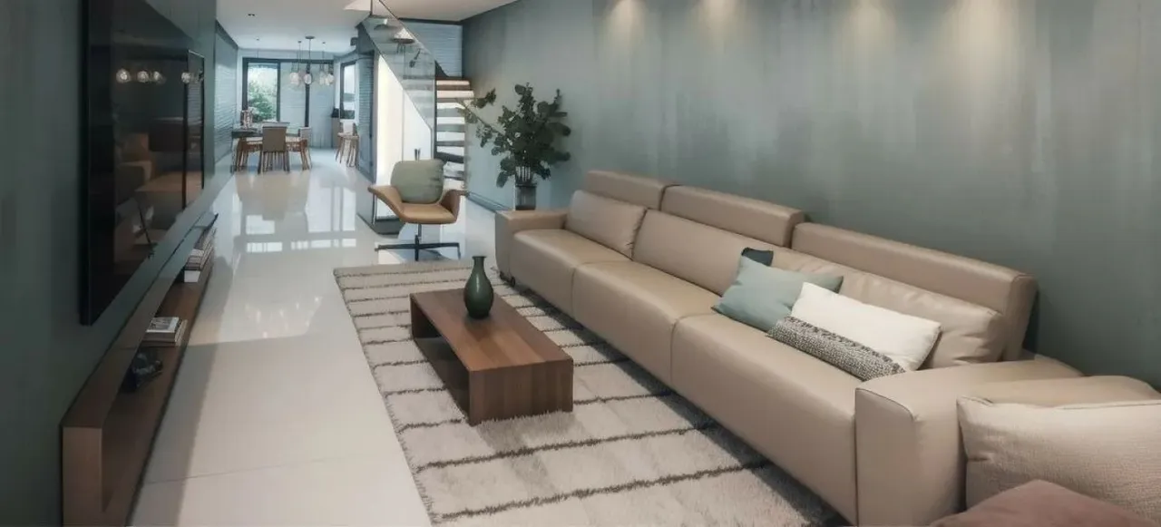 Luxuoso sobrado na Zona Sul de Porto Alegre, com 3 suítes.