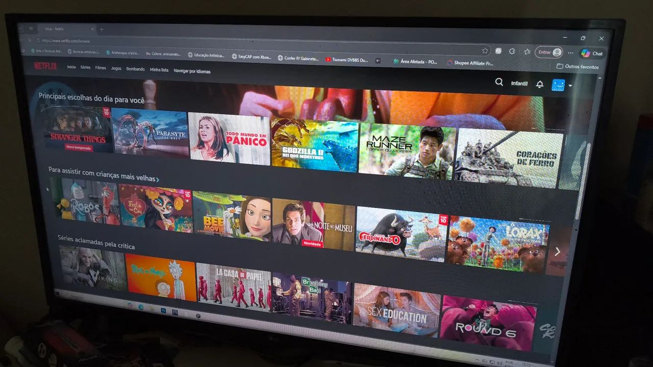 TV LG 43 polegadas Smart