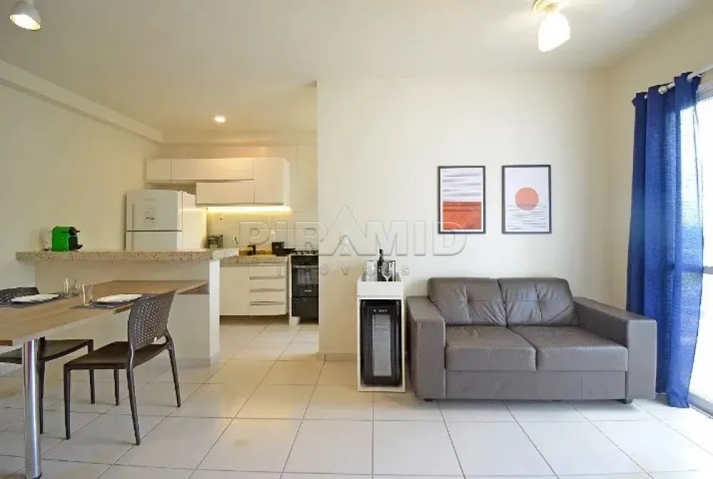Apartamento/ Flat mobiliado, com 46m², Bairro Jardim Botânico, Zona Sul de Ribeirão Preto/ - Foto 2