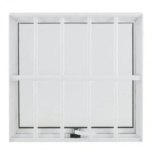 VITRÔ MAXIM-AR 1 SEÇÃO VIDRO MINI BOREAL COM GRADE- ALUMÍNIO BRANCO - Foto 2