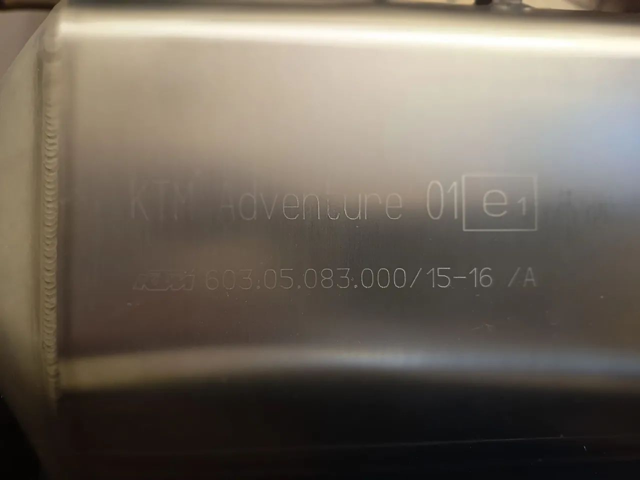 Escapamento original Motos KTM Adventure 1050, 1090, 1190 e 1290 Super Adventure até 2020 - Foto 4