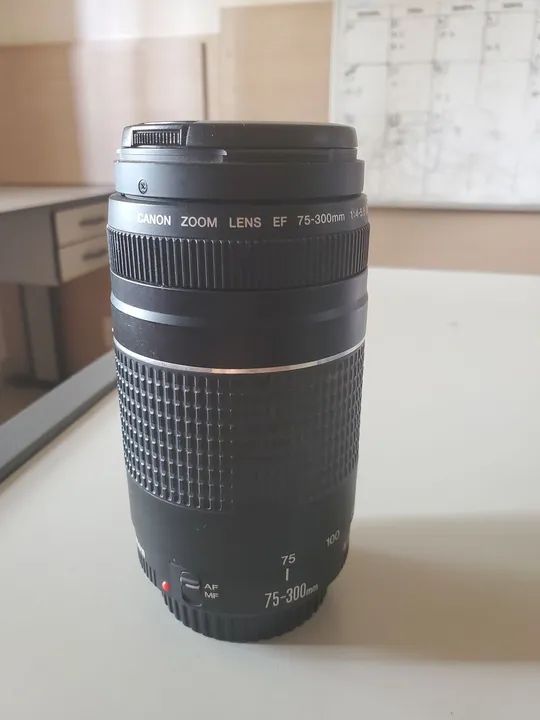 Lente Canon EF 75-300mm f/4-5.6 III