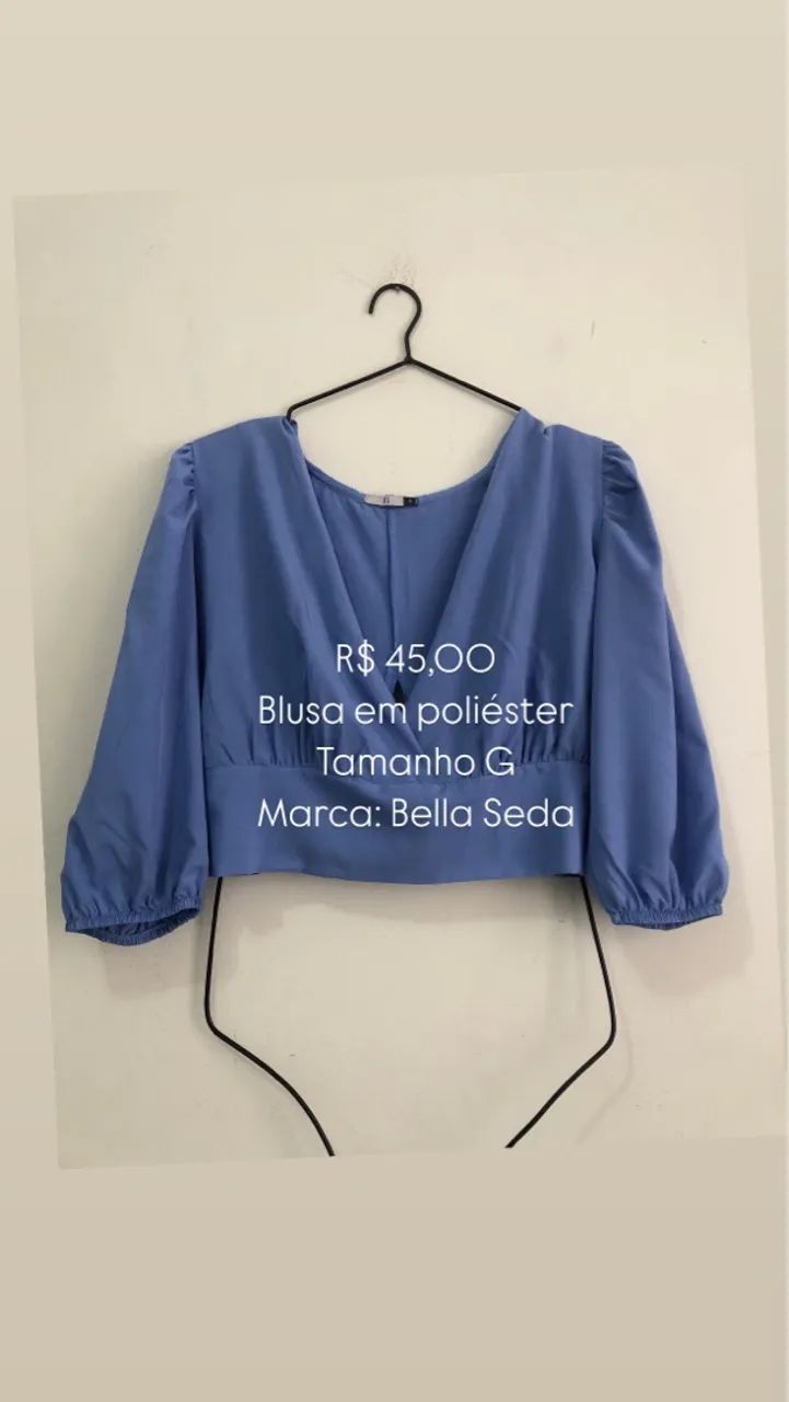 Bela Blusa tamanho G - Foto 3