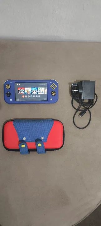 Switch lite DESBLOQUEADO novinho!