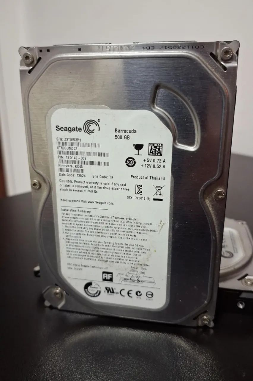 Discos Rigido HDs Seagate 500 GB - ST500DM002 - Foto 4
