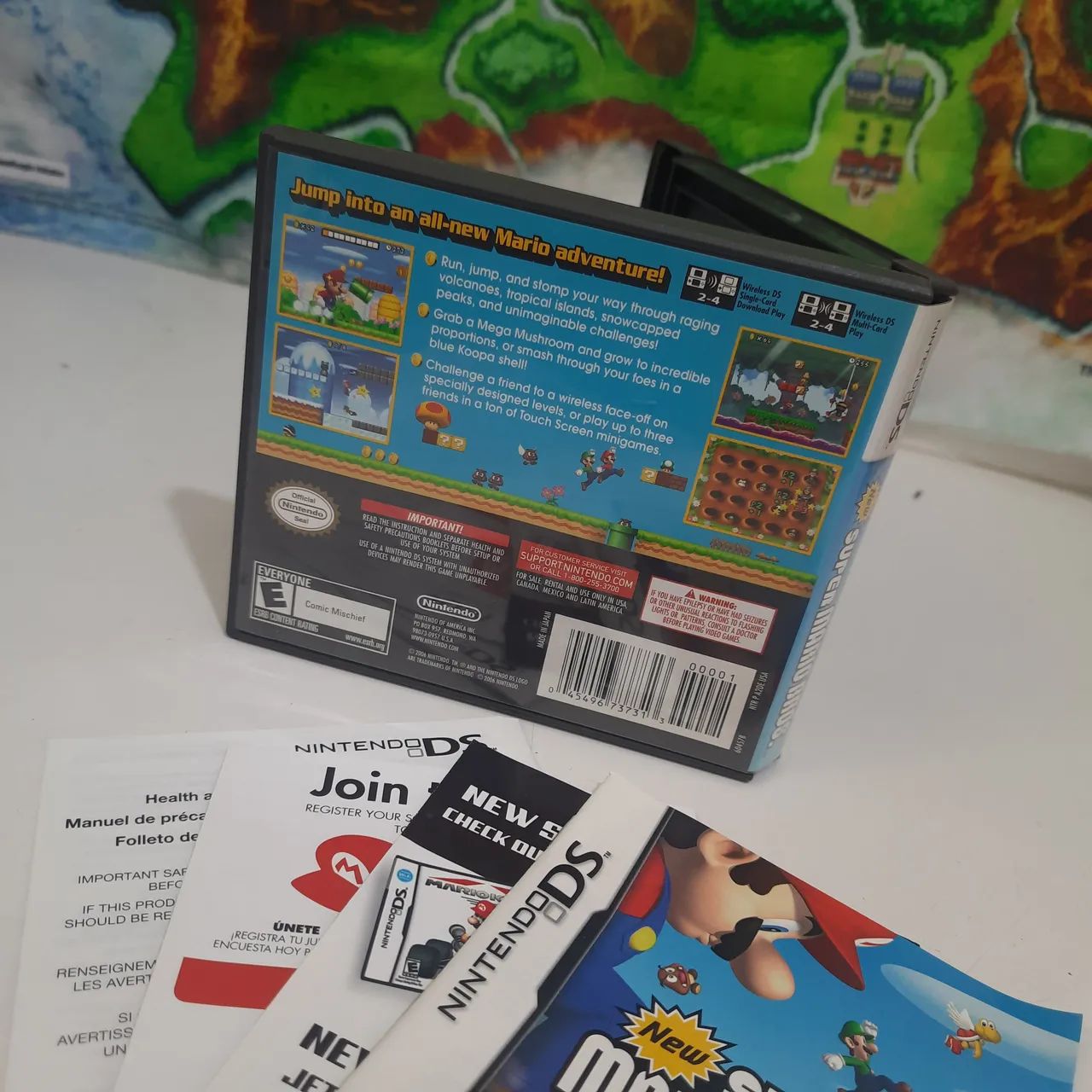 New super Mario Bros Nintendo DS cib - Foto 3