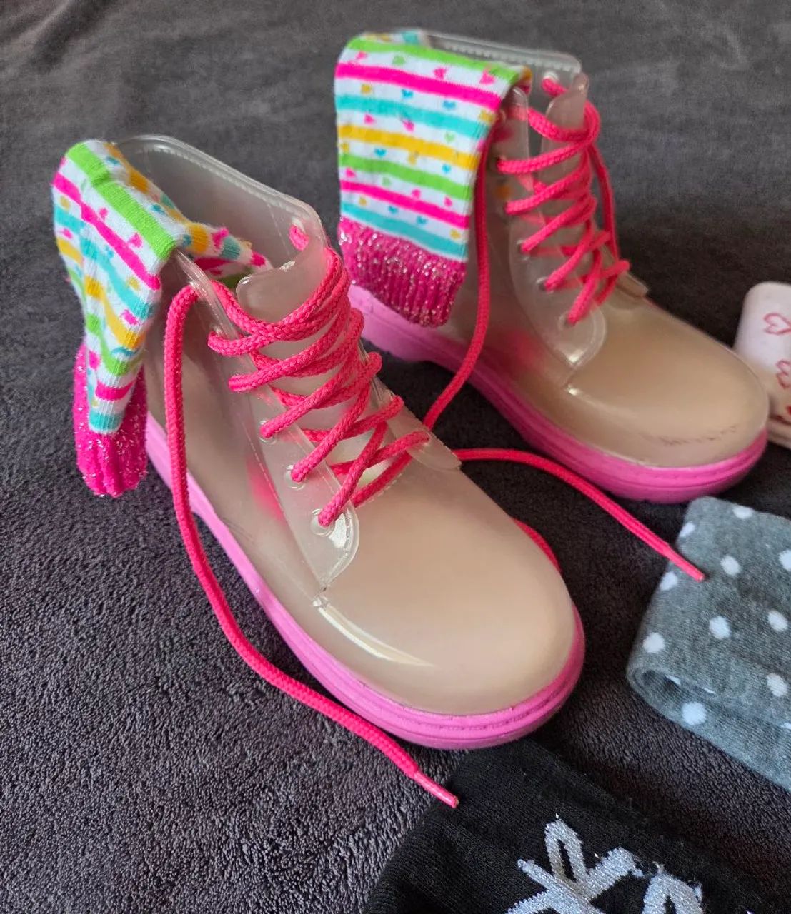 Botinha Tricae Botas Infantil Bota Coturno Infantil Tricae TAMANHO