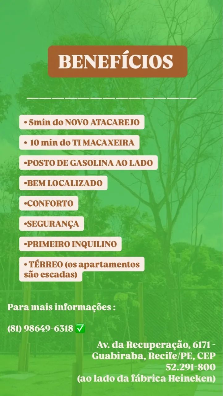 ALUGA-SE APARTAMENTO PARQUE RECIFE  - Foto 2