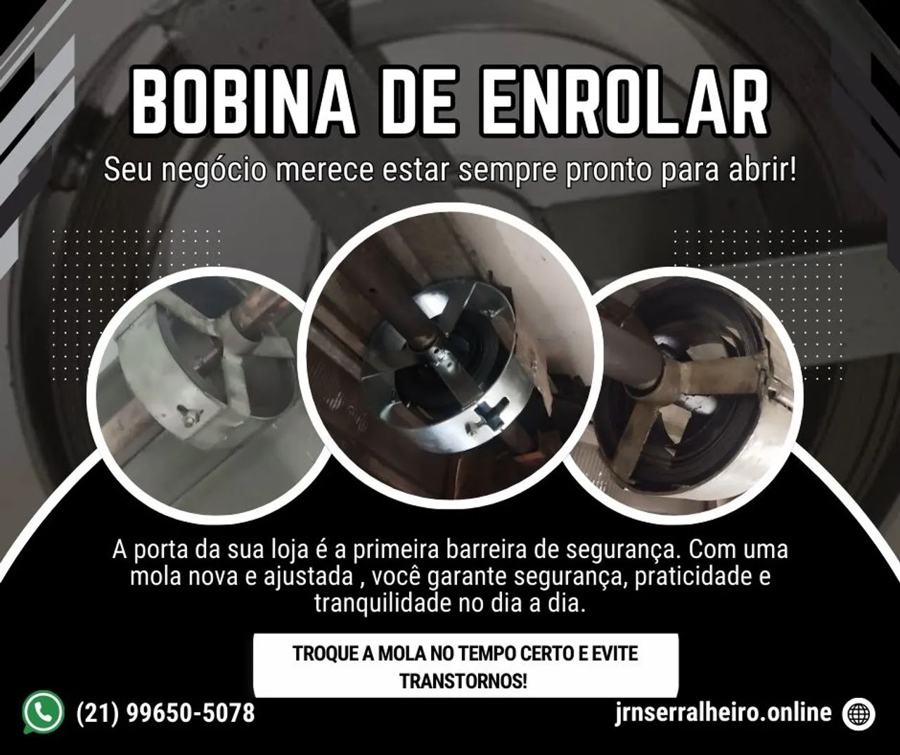 Manutenção de portas de aço de enrolar  - Foto 4