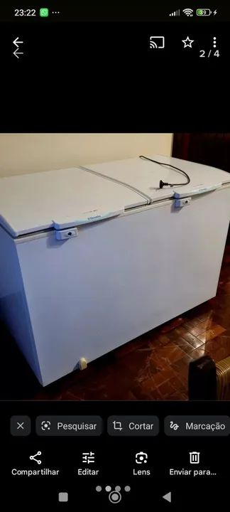 Vendo Freezer Eletrolux H-4OO