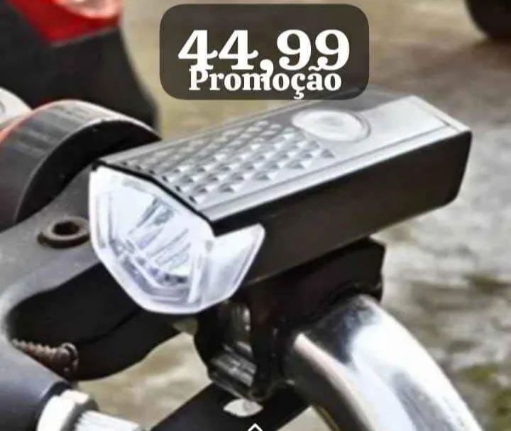 Farol de Bike com LED - Promoção Imperdível!