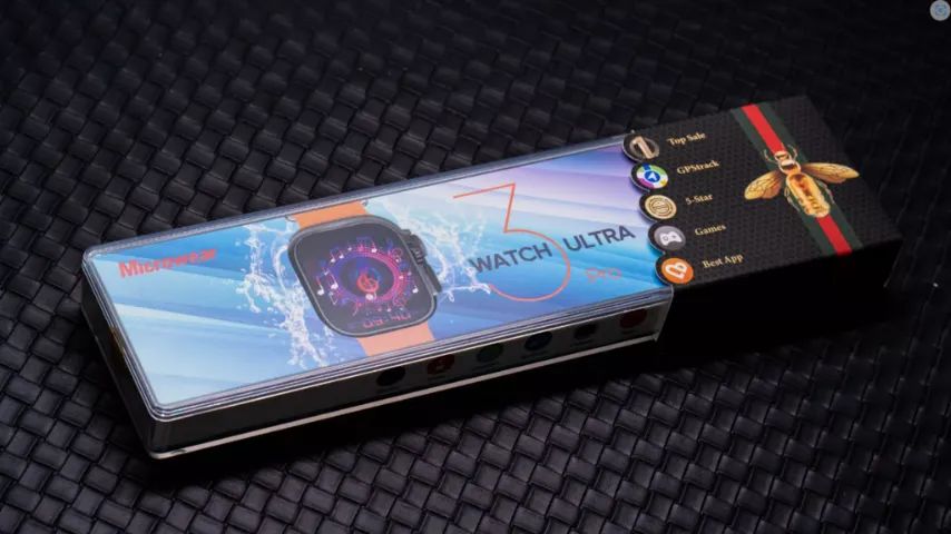 Watch Ultra 3 Pro Microwear Série10 - Tela Oled Lançamento - Foto 3