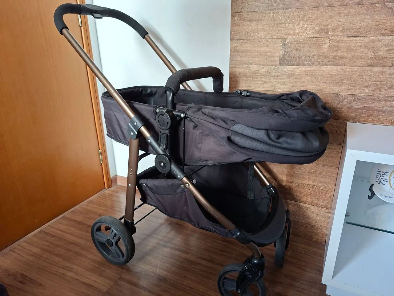 Carrinho de Bebê Galzerano + bebê conforto. - Foto 3