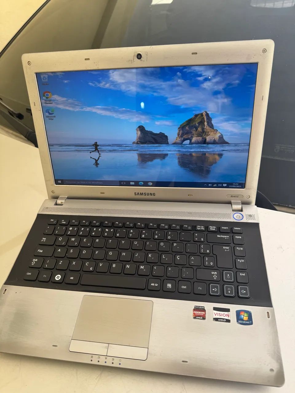 Notebook Samsung rv415 tudo perfeito  - Foto 2