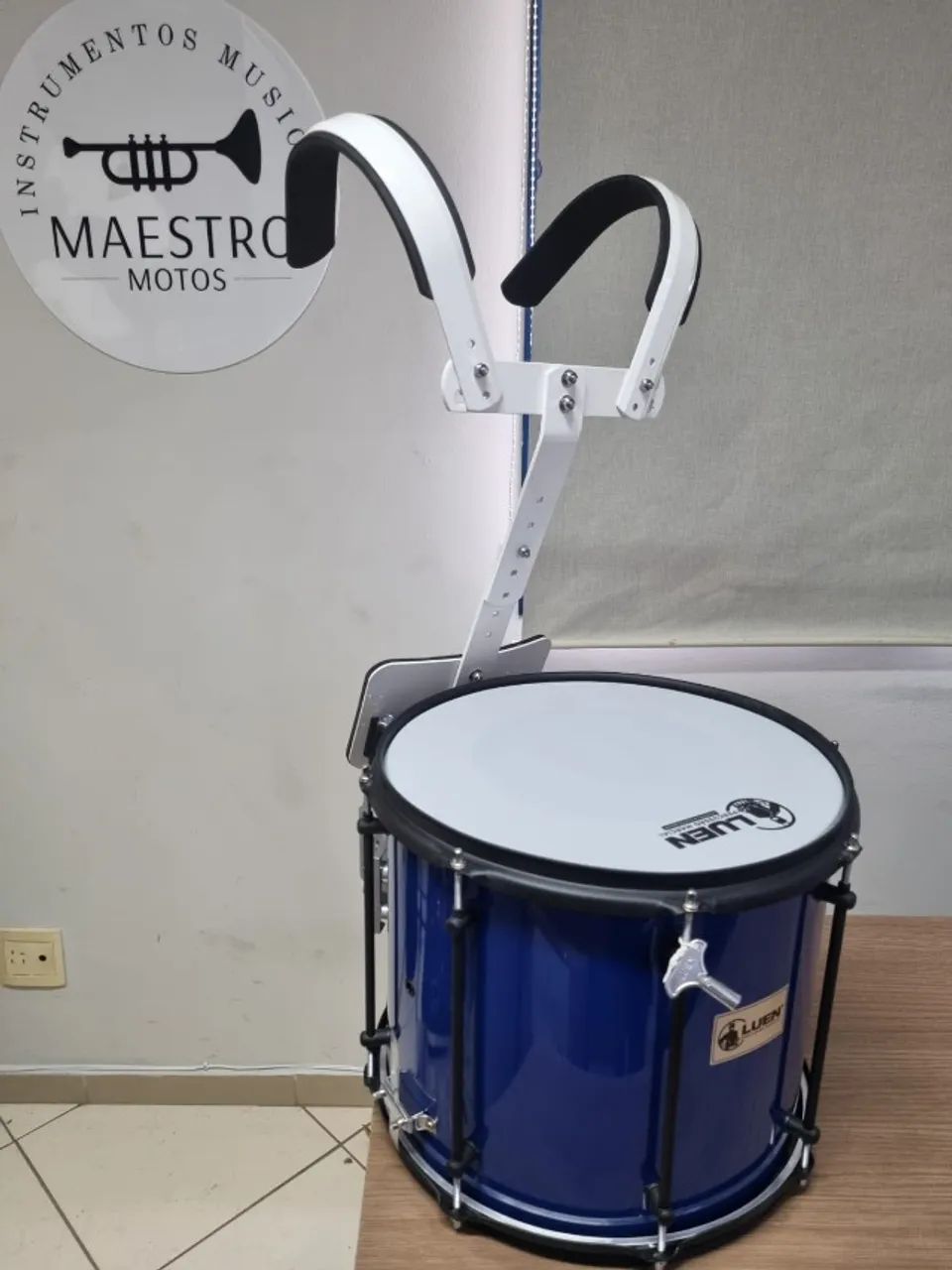Caixa Tenor Luen 14x12 Azul c/ colete e Bag - Envio p/ todo Brasil - 10x no cartão  - Foto 2