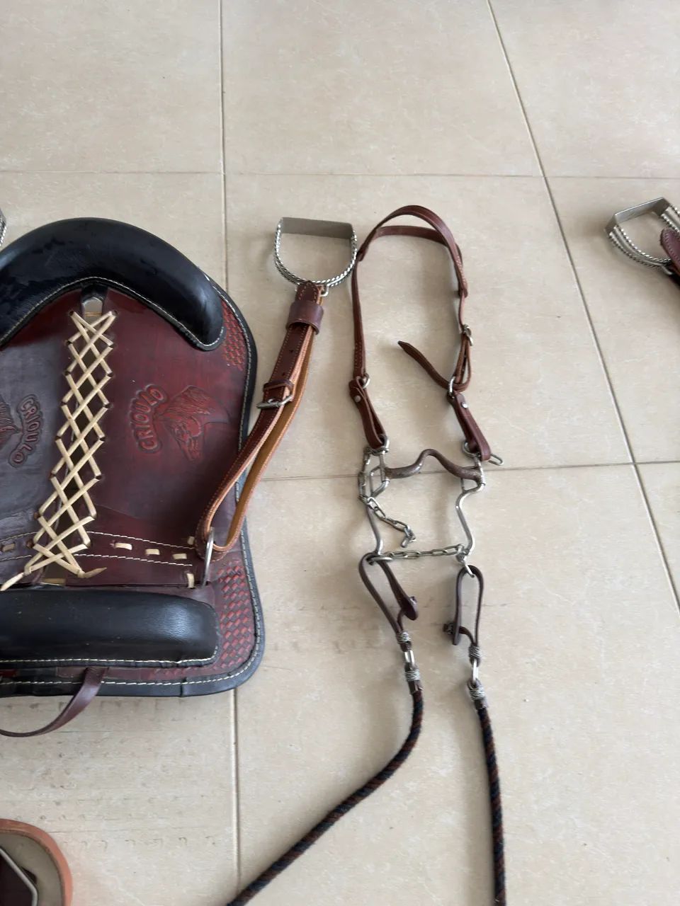 Sela completa cavalo  - Foto 4