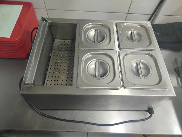 Banho Maria com cubas para molho  - Foto 2