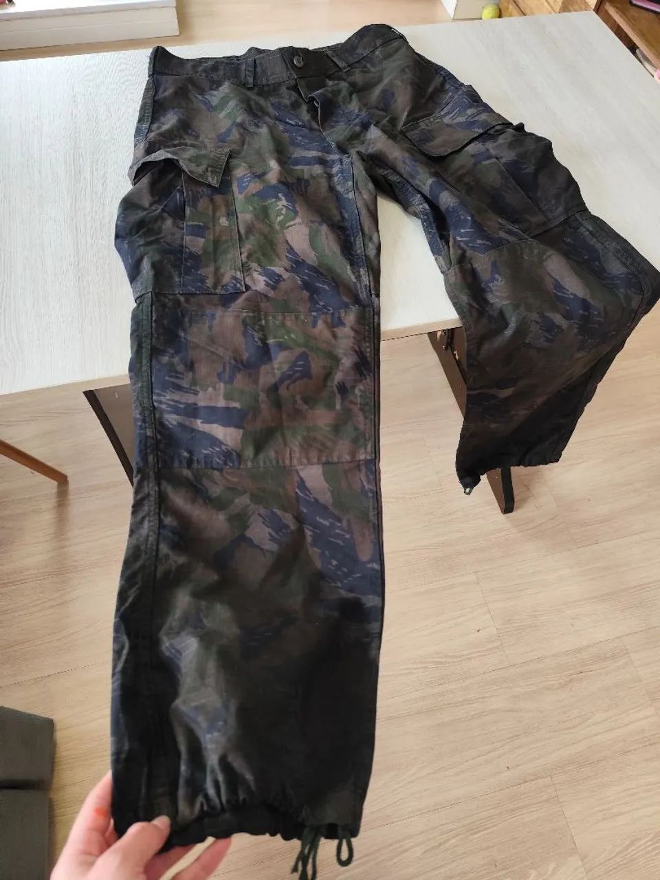 Jaqueta e calça camuflada Verde  - Foto 3