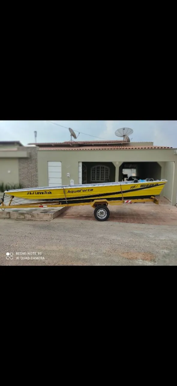 Barco de alumínio
