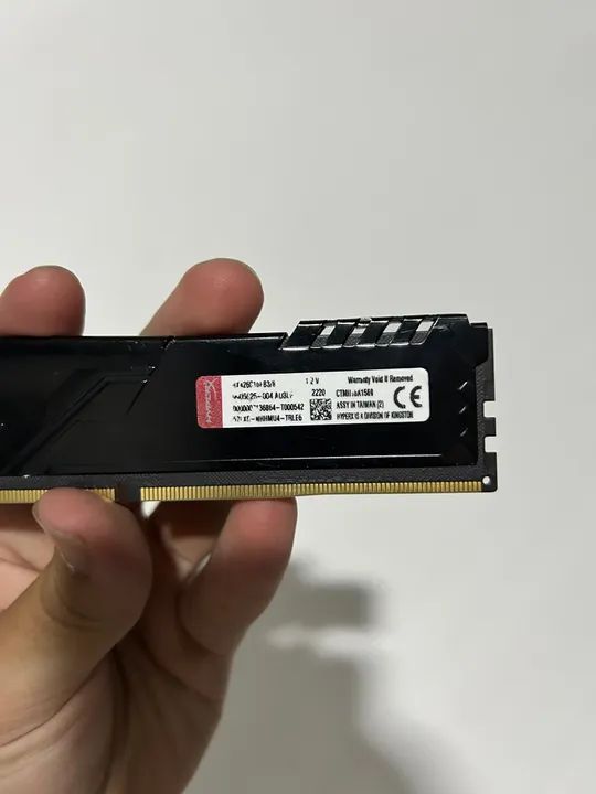MEMÓRIA RAM HYPERX FURY 8GB DDR4 2133mhz - Foto 2