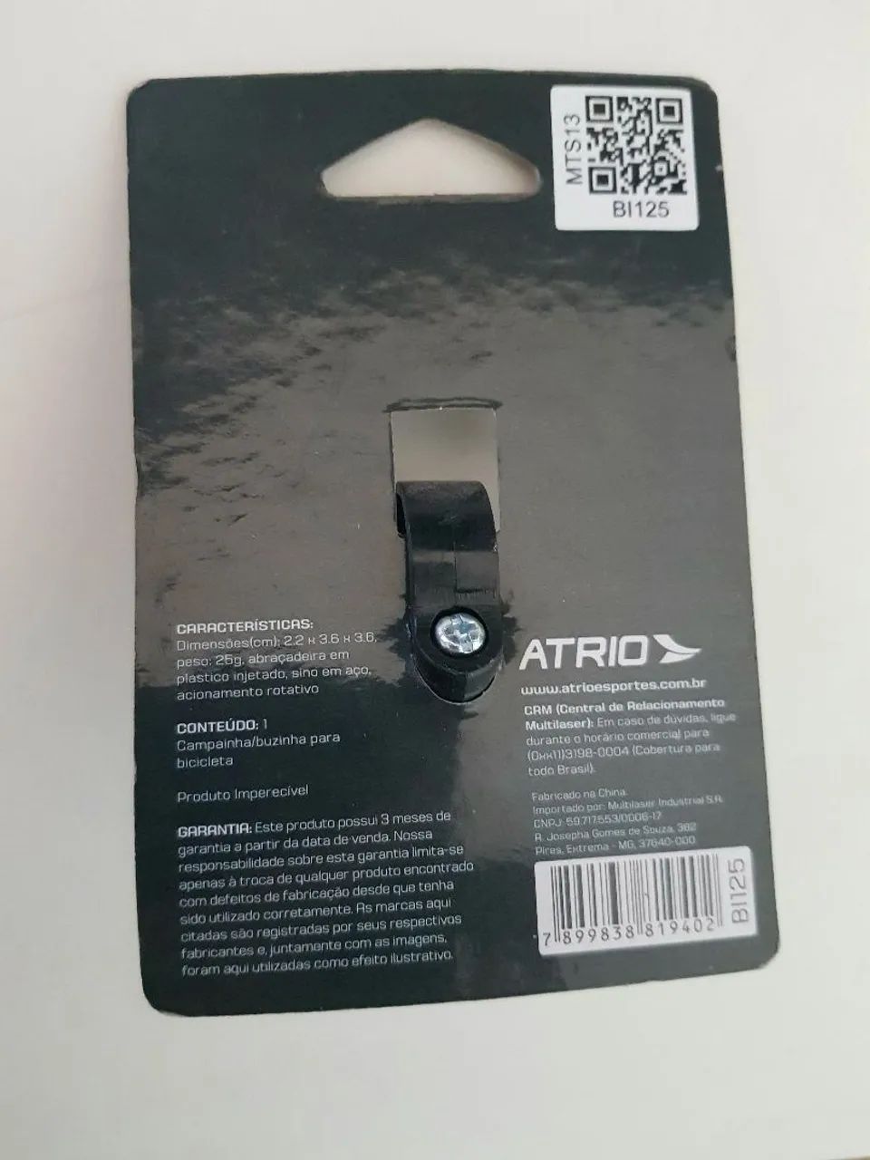 Campainha de Bicicleta Atrio - Foto 2